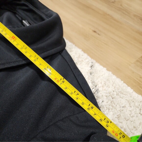 HUGO BOSS Coat Men sz Large Stain-Resistant Repellent Unlined Black Waterproof - Picture 7 of 16